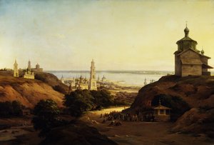 Näkymä Juriev-Povolzhskista, 1851