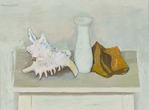 Still Life With Shell (öljy kankaalle)