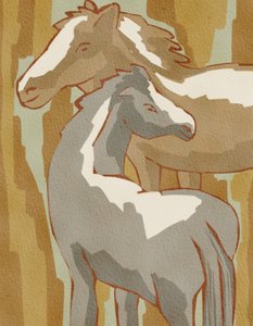 Calm Horse -perhe tekijältä Nikita Jariwala