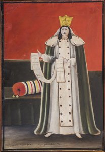 Reine Tamar (Thamar) de Georgie (Ga60-1213) - Kuningatar Tamar per Pirozmani (Pirozmanashvili), Nik (1862-1918). Öljy ja pahvi, koko: 90x70