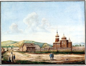Chitan kirkko, 1829-1839 tekijältä Nikolai Alexandrovich Bestuzhev