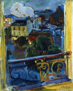 Paris, Montparnasse at Night, n. 1905 (öljy kankaalle)