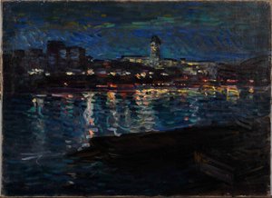 Seine yöllä, n. 1905. tekijältä Nikolai Alexandrovich Tarkhov