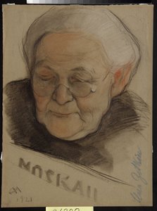 Clara Zetkinin muotokuva (s. Eisneer tekijältä Nikolai Andreevich Andreev