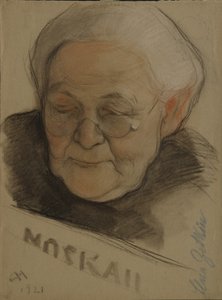 Clara Zetkinin muotokuva 1857-1933, 1921