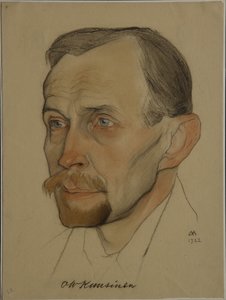 Portrait of Otto Wilhelm Wille Kuusinen 1881-1964, 1922