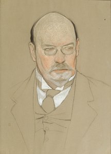 Taidemaalari Ilja Ostroukhovin muotokuva 1858-1929, 1923