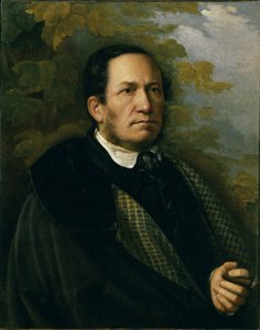 Valerian Žadovskin muotokuva, 1843 tekijältä Nikolai Andreevich Lavrov
