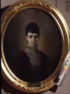 Muotokuva keisarinna Maria Fjodorovnasta, Tanskan prinsessa Dagmarista 1847-1928