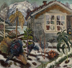 Alkusyksy (öljy kankaalle) tekijältä Nikolai Astrup