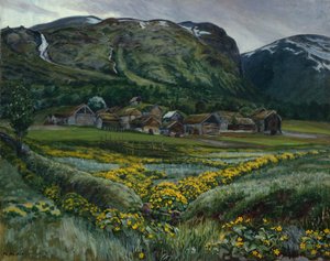 Lauantai-ilta ja leinikkaa tekijältä Nikolai Astrup