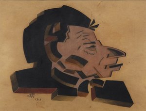 Vsevolod Meyerholdin muotokuva 1874-1940, 1913