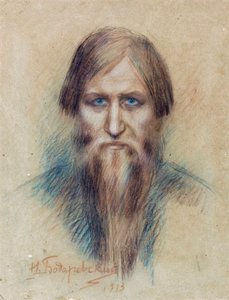 Muotokuva venäläisestä mystikosta Grigori Jefimovitš Rasputinista (Rasputin