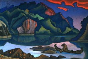 Piilotettu aarre, 1947 tekijältä Nikolai Konstantinowitsch Roerich