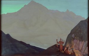 N.K.Roerich, Chenrezig, Länsi-Tiibet tekijältä Nikolai Konstantinowitsch Roerich