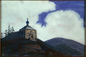 N.K. Roerich, Pyhän Sergiuksen Radonežin kappeli tekijältä Nikolai Konstantinowitsch Roerich