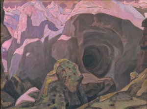 Rondane. Lavastus H. Ibsenin teatterinäytelmään Peer Gynt, 1911 tekijältä Nikolai Konstantinowitsch Roerich