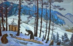 Pyhä Sergius Rakentaja, 1925.