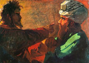 Kristus ja Nikodemus -tutkimus, 1889 tekijältä Nikolai Nikolayevich Ge