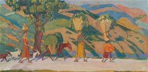 Sabine Hills, 1909-1912 tekijältä Nikolai Pavlovich Ulyanov