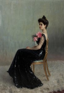 Kreivitär Maria Pavlovna Abamelik-Lazarevan muotokuva 1876-1955, os Demidova, 1900-1901.