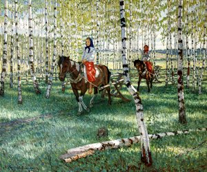 Työhön", 1921. tekijältä Nikolai Petrovich Bogdanov Belsky