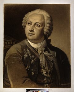 Mihail Vassiljevitš Lomonossovin muotokuva tekijältä Nikolai Petrovich Zagorsky