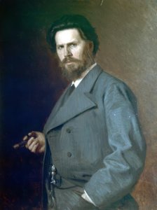 Muotokuva I. Kramskoy tekijältä Nikolai Yaroshenko