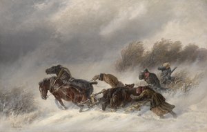 Paluu karhunmetsästystä, 1881