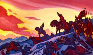 Aleksanteri Nevski tekijältä Nikolai Konstantinowitsch Roerich