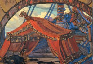 Wagner, Tristan / Roerichin näyttämö tekijältä Nikolai Konstantinowitsch Roerich