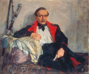 Runoilija Mikhail J. Lermontowin muotokuva