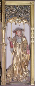 Isenheimin alttaritaulu, Saint Jerome, n. 1490 (kultamaalaus puulle)