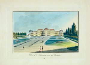 Ylä-Belvedere pohjoispuolelta tekijältä Nikolaus Reim