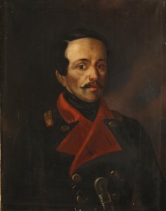 Runoilija Mihail Lermontovin muotokuva 1814-1841, 1854-1858