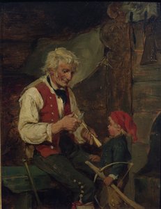 Nimetön (öljy kankaalle) tekijältä Nils Bergslien