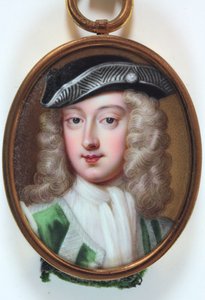 Lady Henrietta Cavendish Holles Harley (emali kullalla) tekijältä Noah or Seeman Abraham (fl.1751) (attr.to) Seaman