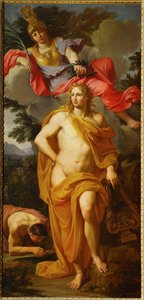 Minerva kruunaa Apollon ...