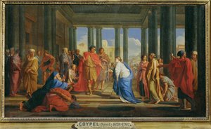 Trajanus donnant des audiences publiques - Keisari Trajanus julkisen audienssin aikana ...