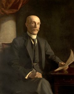 Sir John T. McCraith, JP (öljy kankaalle)