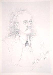 Sir Arthur James Balfourin (1848-1930) muotokuva albumilta Entente Cordialessa