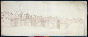 Panorama of Charenton (kynä ja muste paperille)