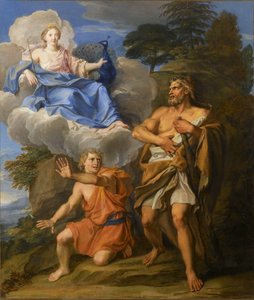 Ranskalainen:  Hercule: Junon apparaît à Hercule Hercules Story of Hercules - Juno ja Hercules