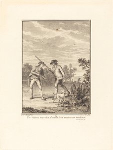aVäkivaltainen liikunta tukahduttaa arkoja tunteita tekijältä Noël Le Mire after Jean Michel Moreau