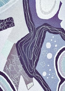 Abstrakti maalaus nro 07 tekijältä Nomi Morina