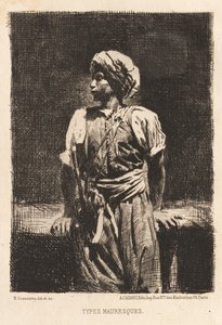 Maurilaiset tyypit, 1875. tekijältä Norbert Goeneutte