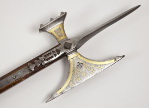 Pollaksi, 1400-luvun loppu (teräs, messinki ja saarni)