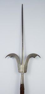 Friuli-keihäs, n. 1600-20 (teräs ja puu) tekijältä Northern Italian School