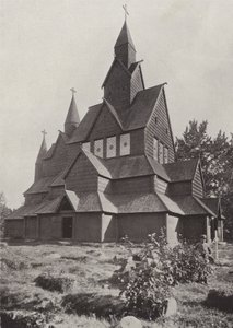 Hitterdalin puukirkko tekijältä Norwegian Photographer