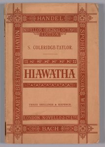 Hiawathan laulu op.30, 1900. tekijältä Novello and Company